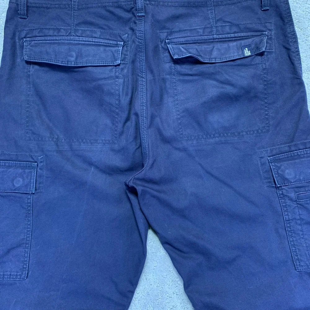 The North Face Cargo Pants Mens 38 Reg Navy Blue Cargo Hiking Utility‎ Gorpcore